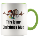 Load image into Gallery viewer, Christmas Sloth Mug
