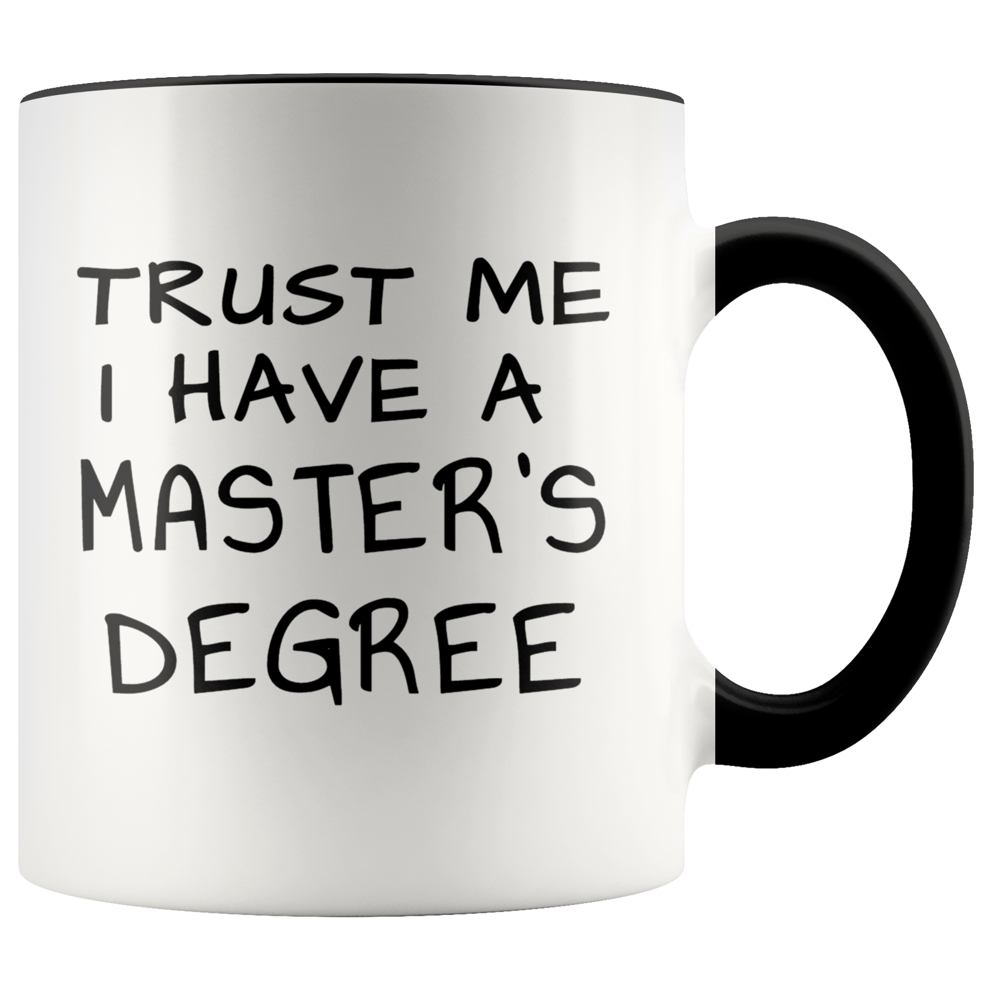 Funny Master's Degree Mug