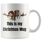 Load image into Gallery viewer, Christmas Sloth Mug
