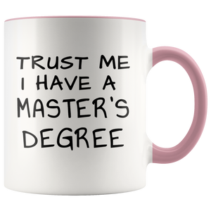 Funny Master's Degree Mug