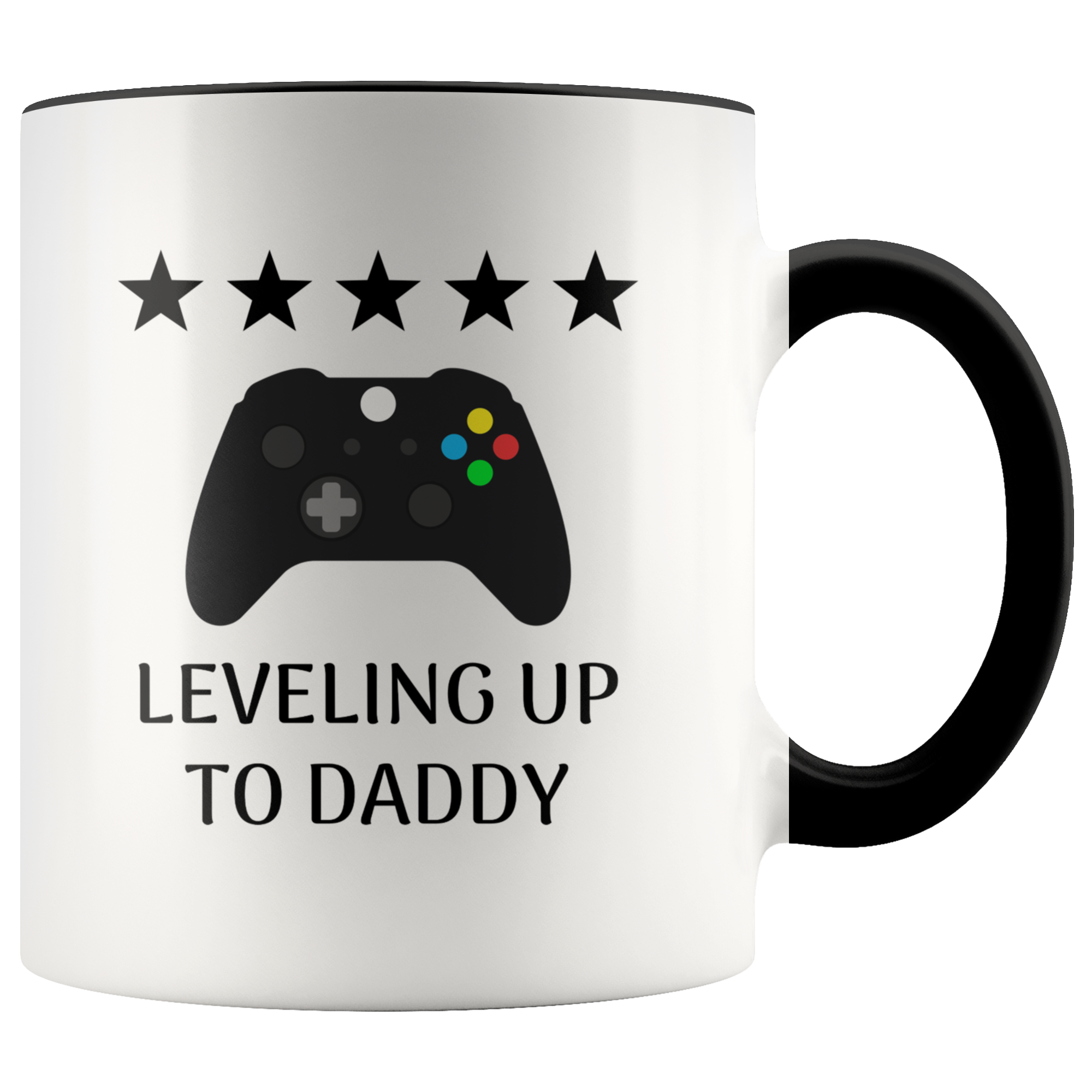 Leveling Up To Daddy Mug
