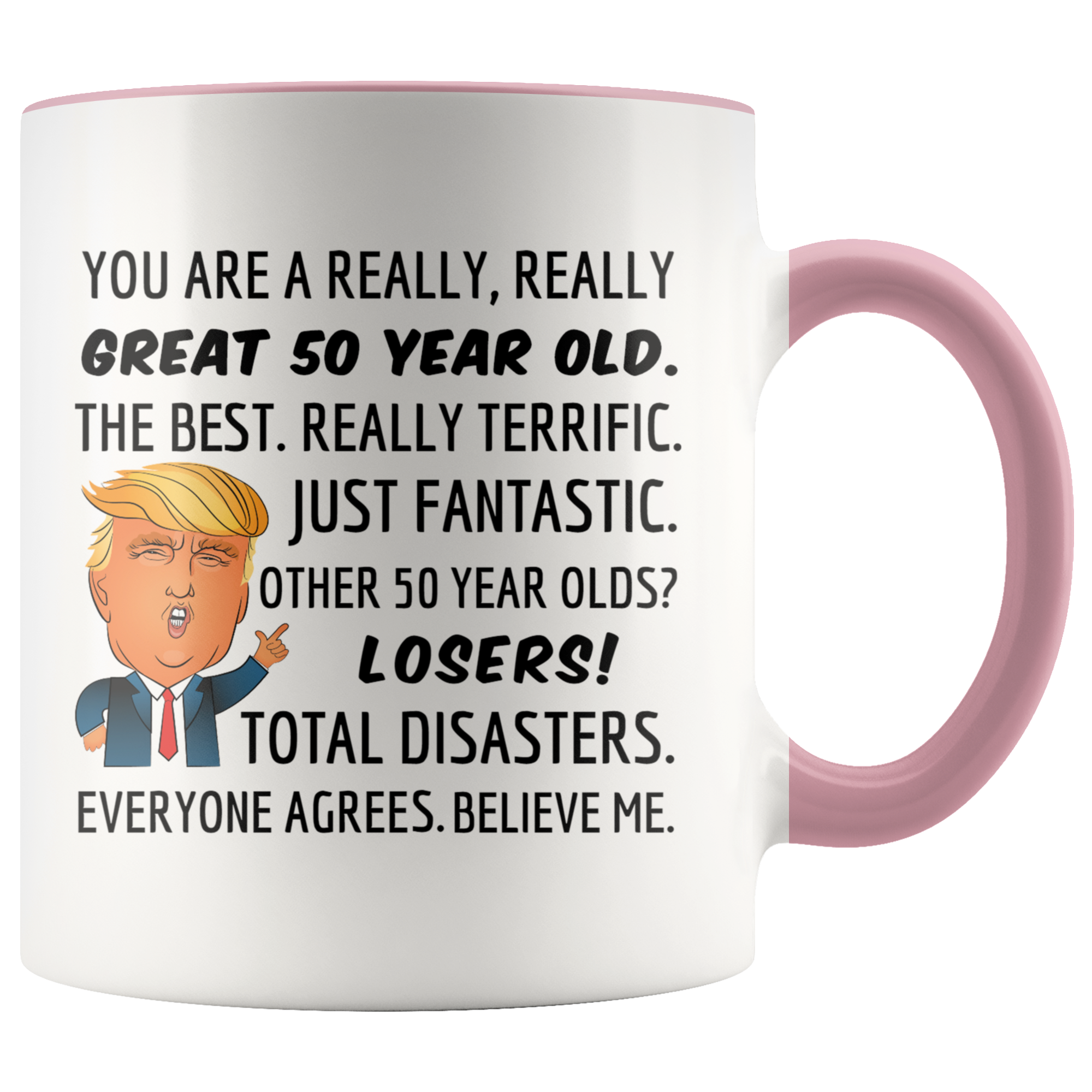 Trump Mug for 50-Year-Old