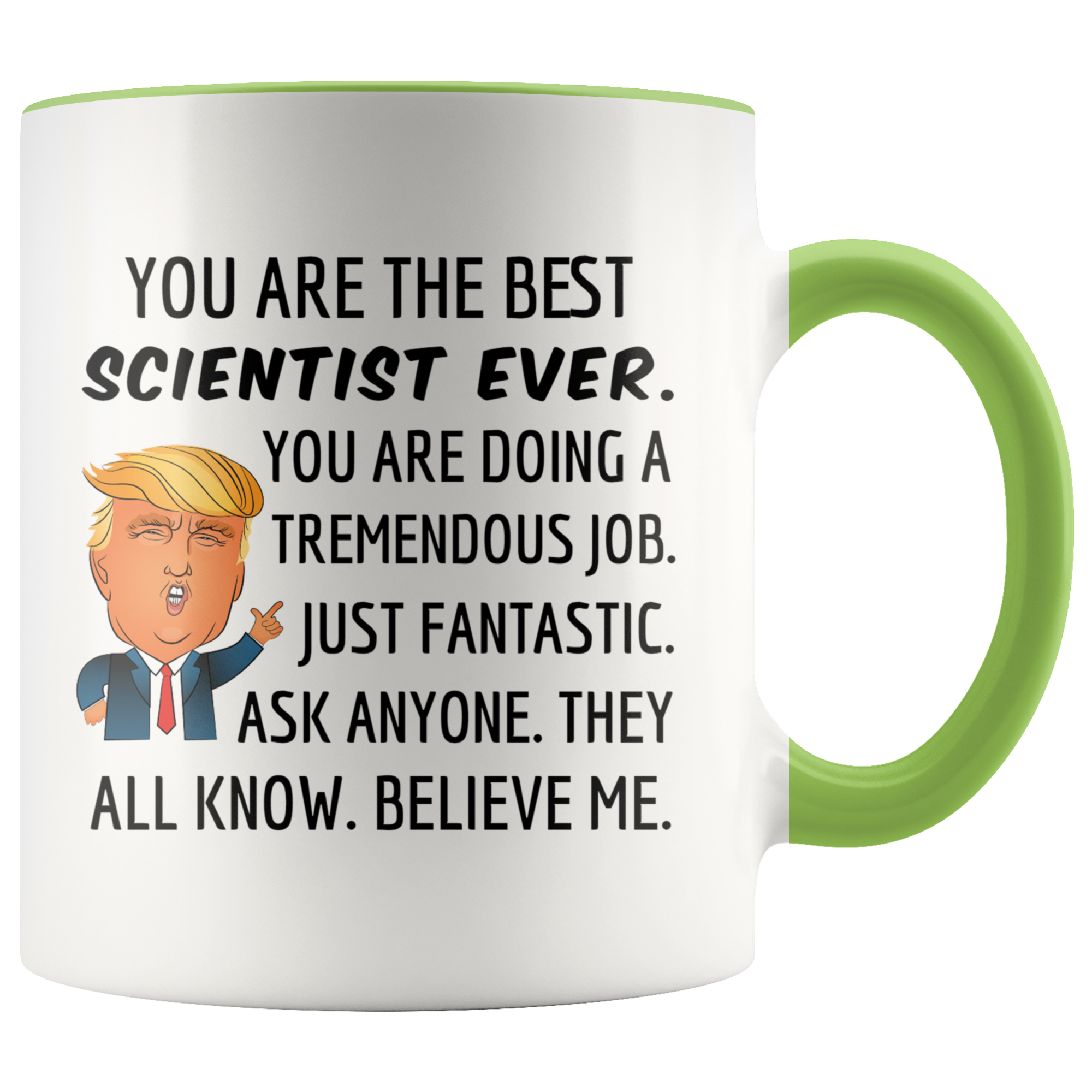 Trump Mug Scientist