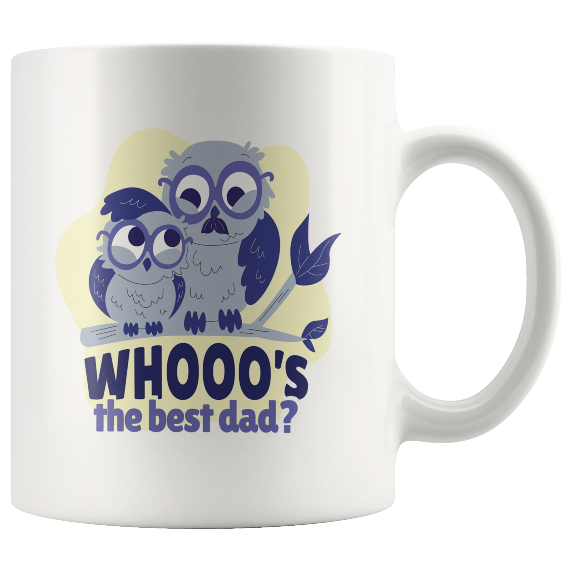 Owl Dad mug