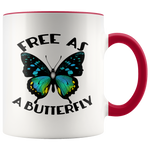 Load image into Gallery viewer, Free as a Butterfly Mug

