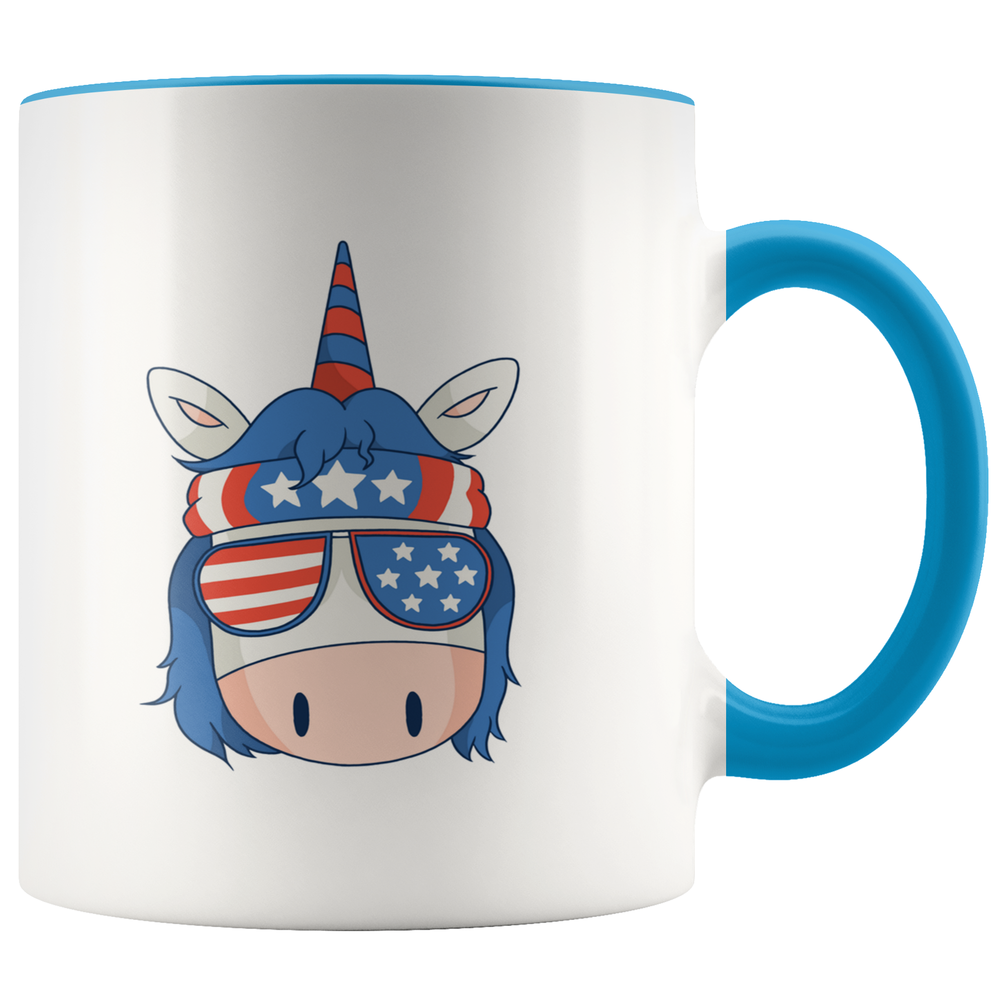 American Unicorn Mug