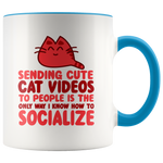 Load image into Gallery viewer, Sending Cute Cat Mug-5
