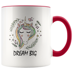 Load image into Gallery viewer, Dream Big Unicorn Mug
