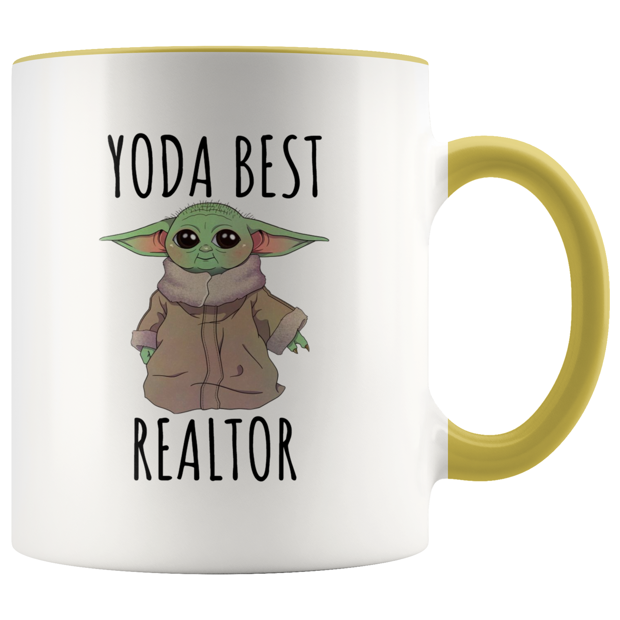 Yoda Best Realtor Mug