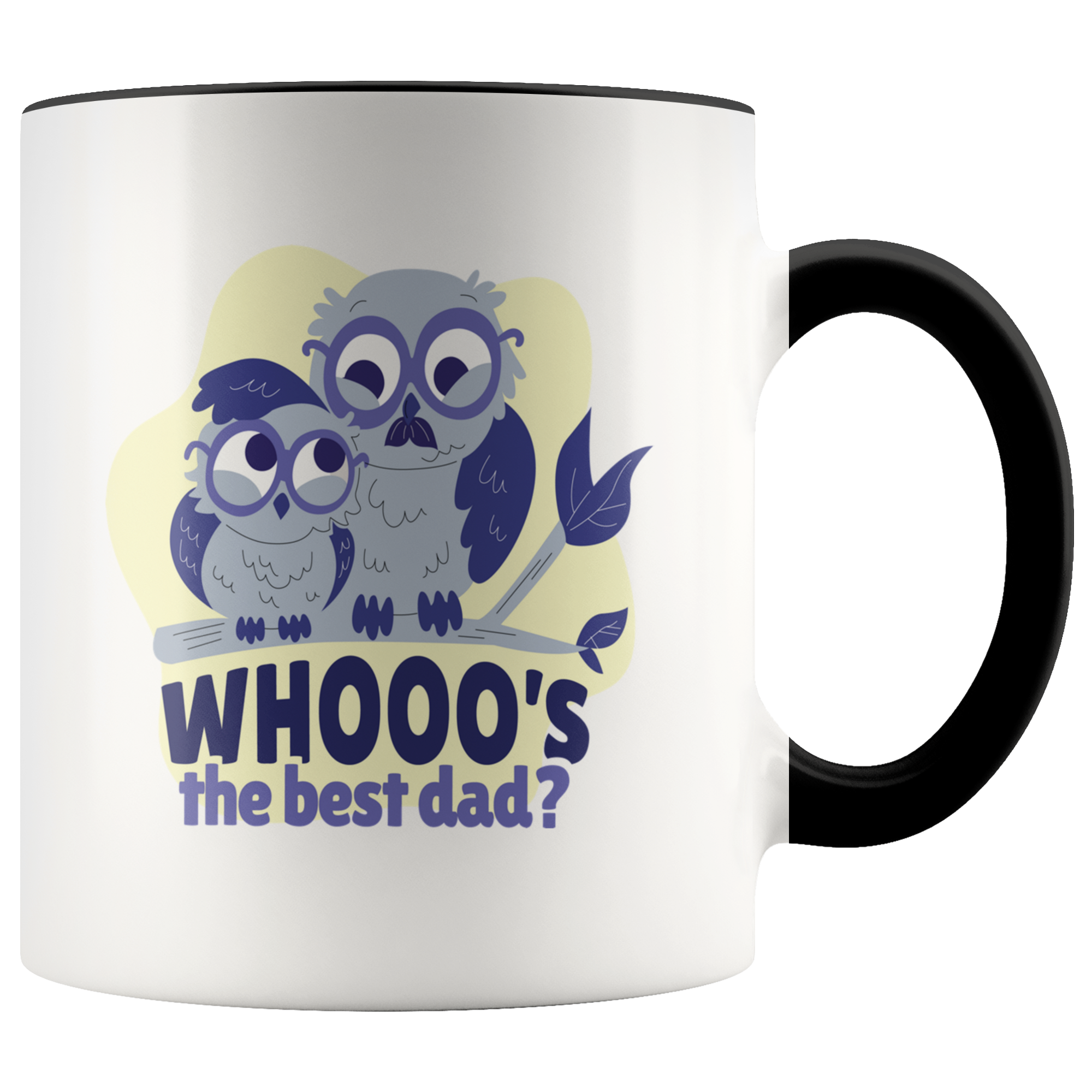 Owl Dad mug