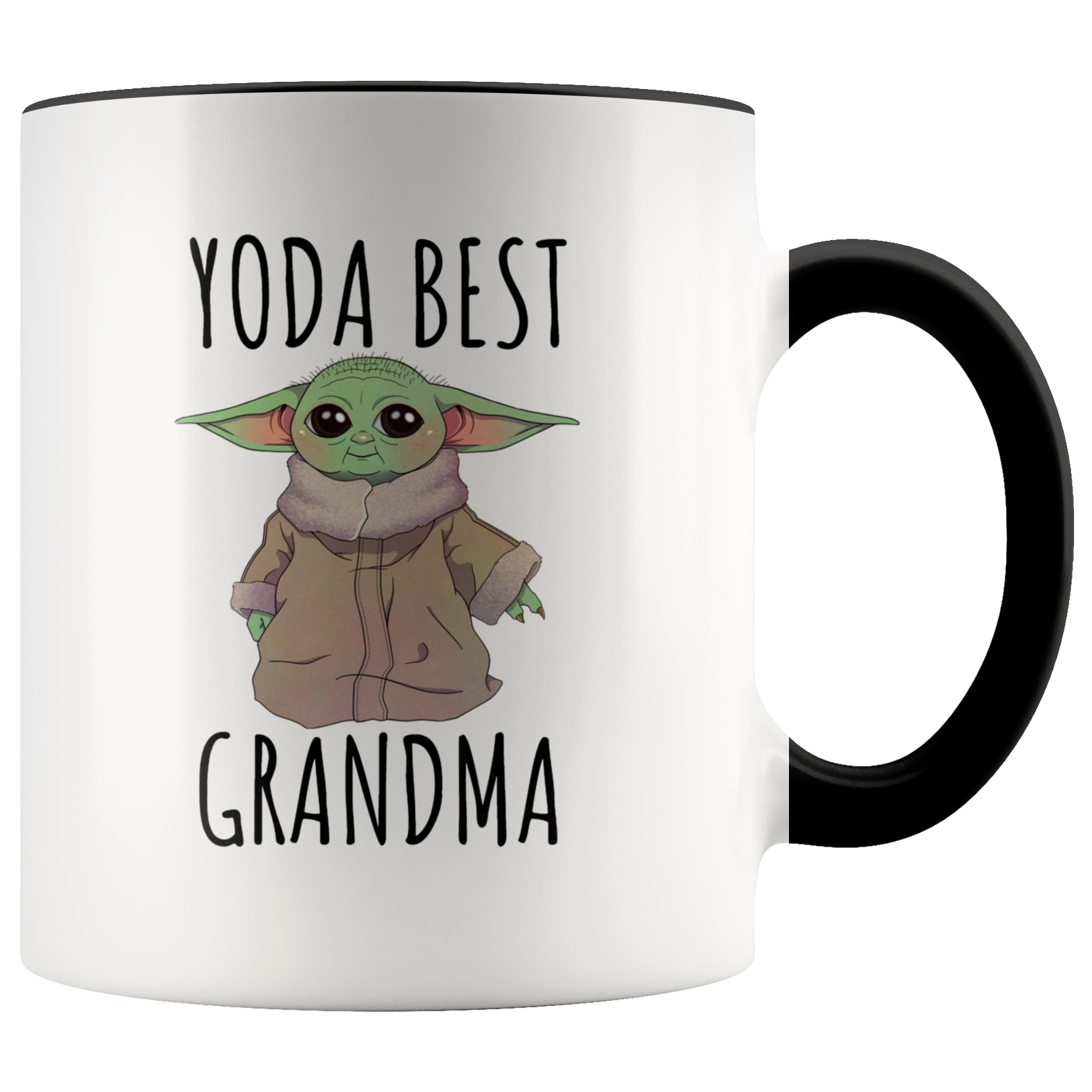 Personalized Yoda Best Nana Mug, Nana For Mothers Day Coffee Mug