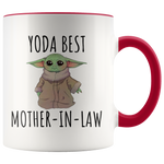 Load image into Gallery viewer, Yoda Best Mother-In-Law Mug
